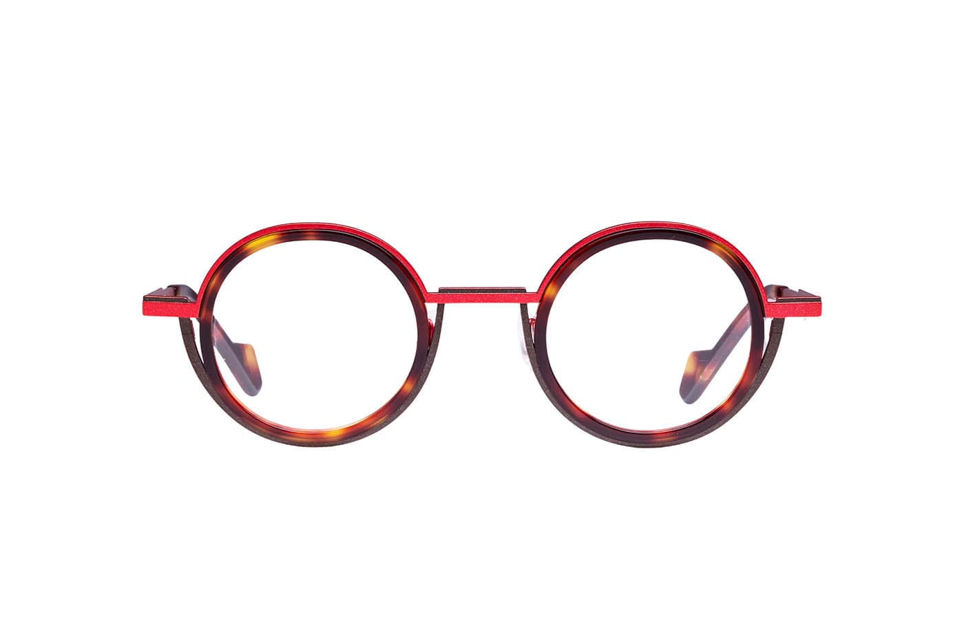 Anchor 2027-brun-rouge-2 eyeglasses - Glance Glasses